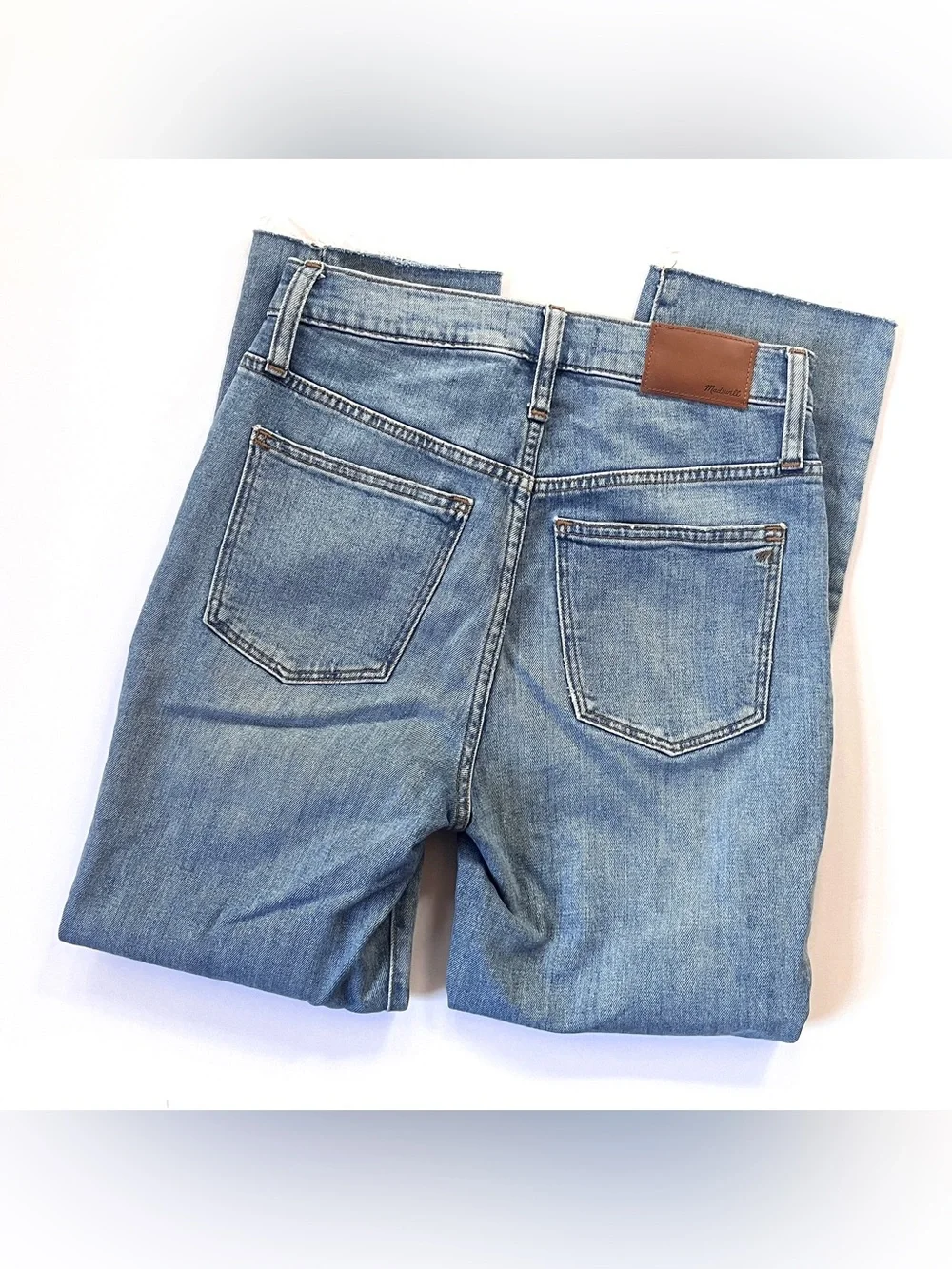 New Madewell Women’s The High-Rise Slim Crop Boyjean in Elkhart Wash (23)